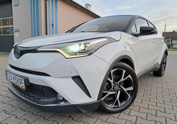 Toyota C-HR cena 99800 przebieg: 39200, rok produkcji 2019 z Zawiercie małe 466